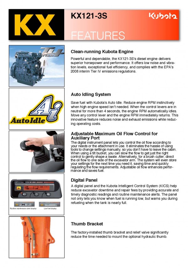 kx121 6in1 features Page 1